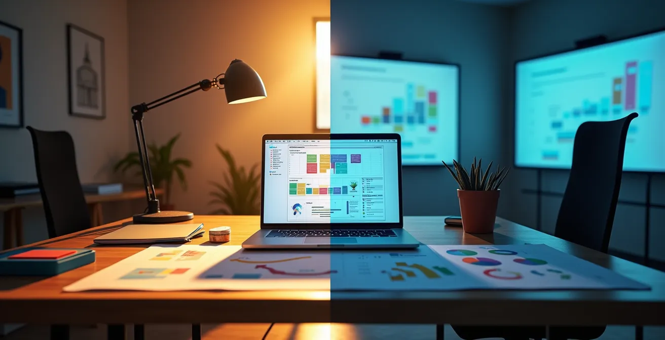 Visuelle Darstellung der Management-Kompetenzen aus der Elternzeit