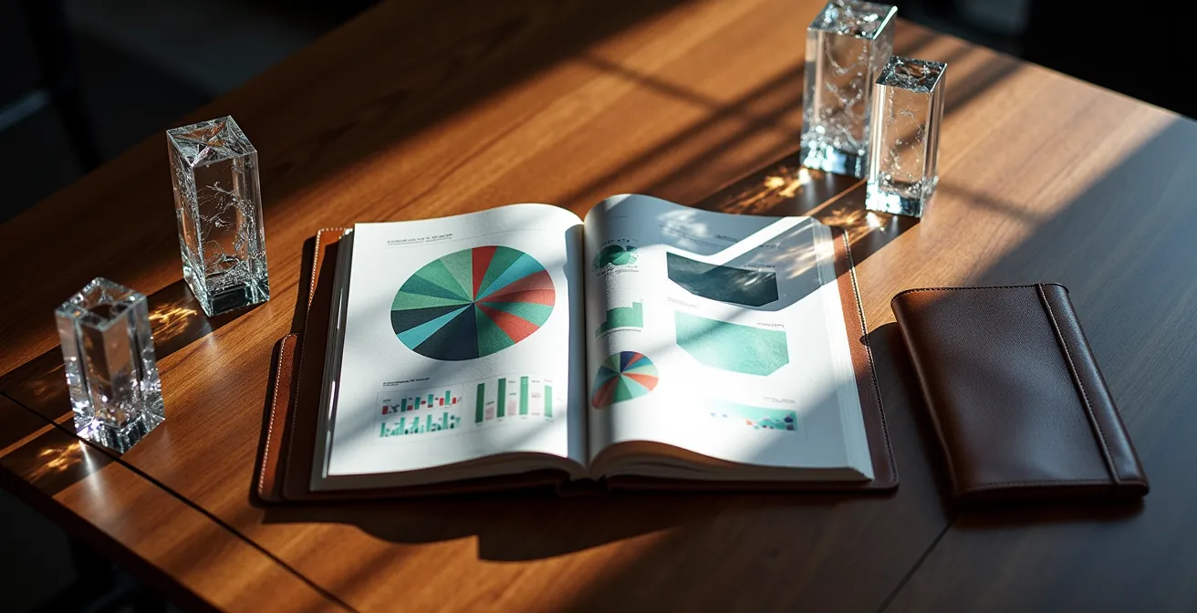 Professionelle Präsentation von Projekterfolgen mit visuellen Daten im Mitarbeitergespräch