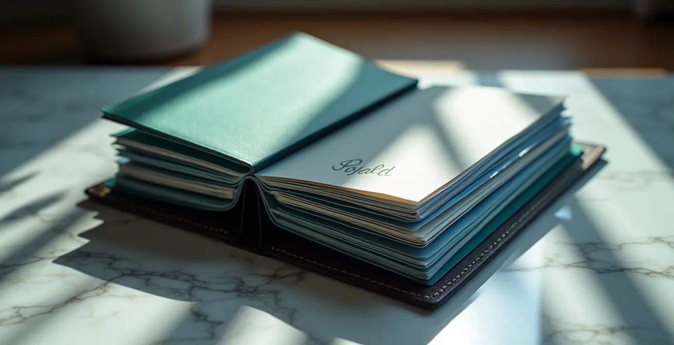 Professionelles Kompetenzportfolio mit strukturierten Projektdokumenten