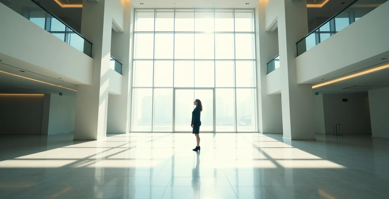 Mutter findet ihre innere Stärke beim beruflichen Wiedereinstieg