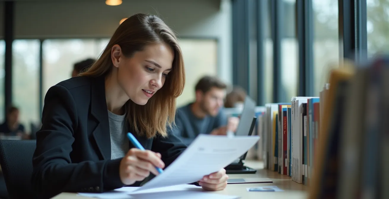 Strategische Planung für Nachqualifizierung bei teilweiser Anerkennung